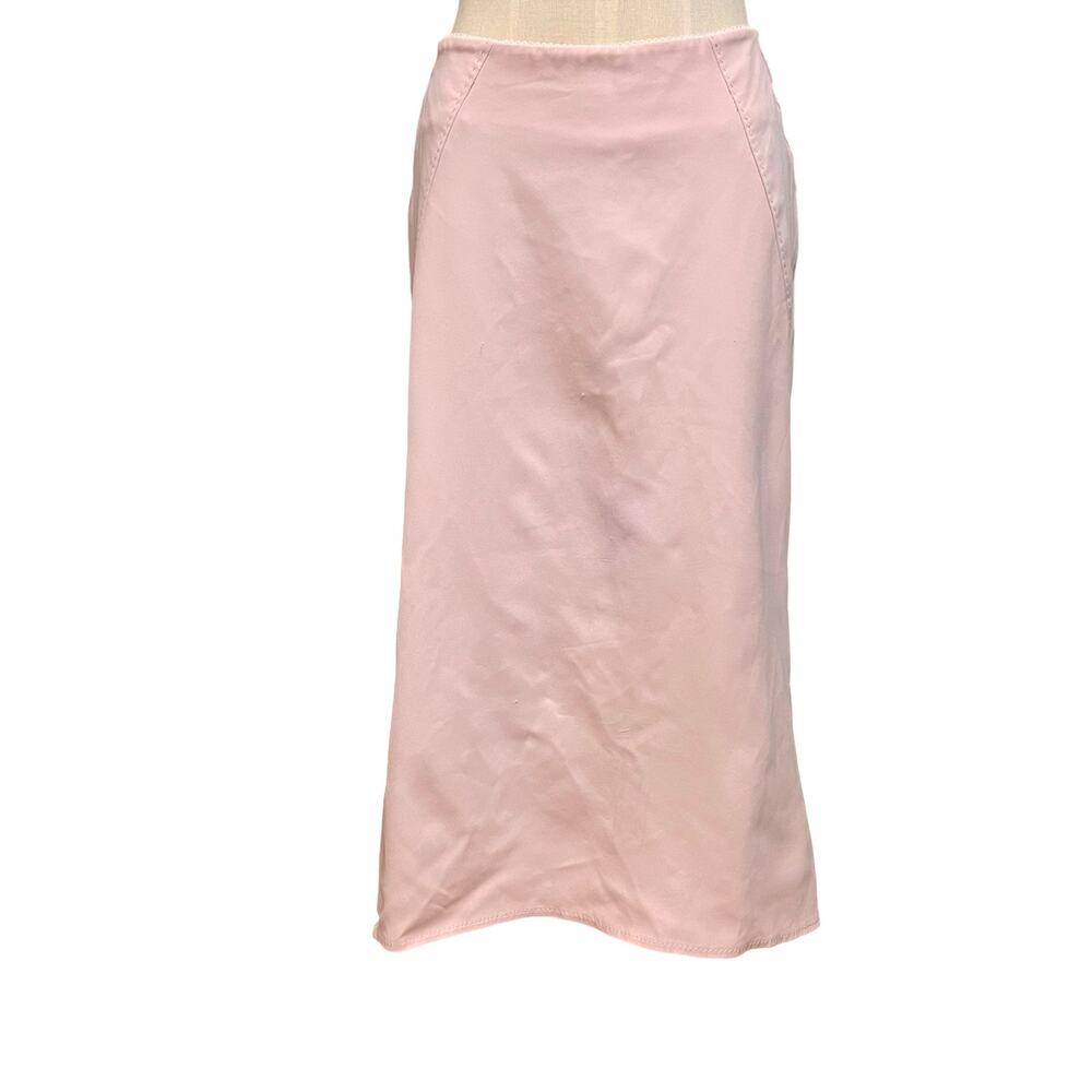 Karen Millen Womens Pink Coquette Peekaboo Lace Mermaid Tail Skirt Sz 10